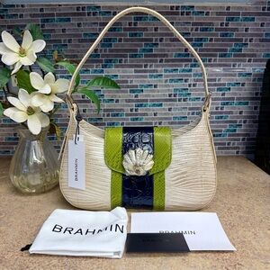 NWT Brahmin Kyrie Multi Antiguo snake purse